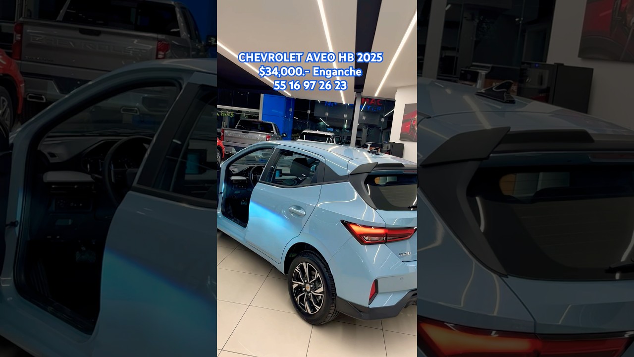 CHEVROLET AVEO HATCH BACK 2025 Disponible Varios Colores —Citas 5516972623 