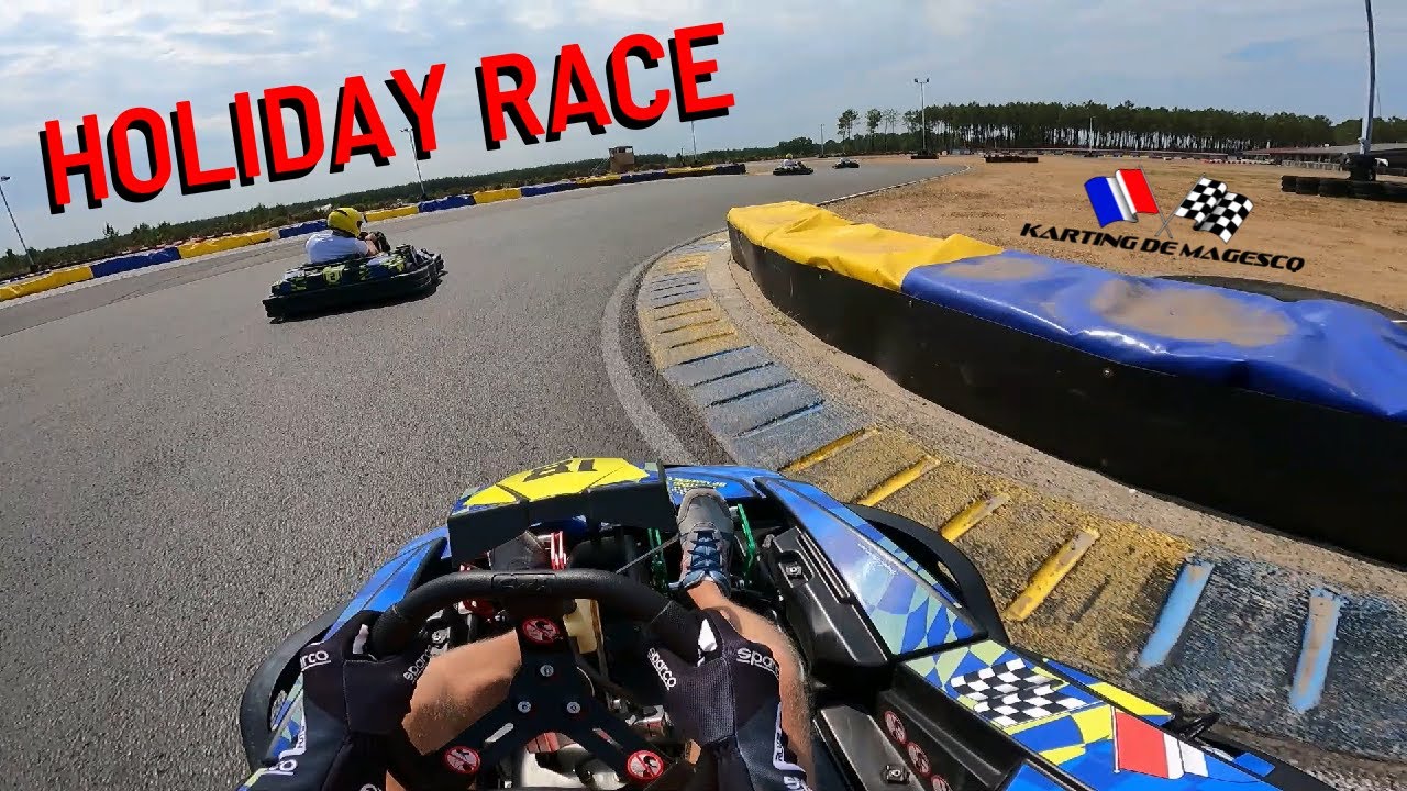 Karting de Magescq - France - Holiday race