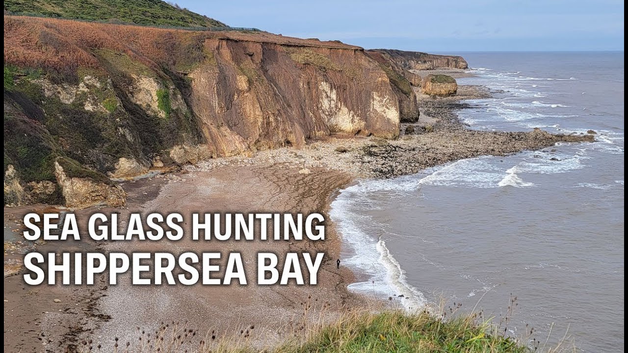 Extreme Sea Glass Hunting at Shippersea Bay: What it's REALLY like!