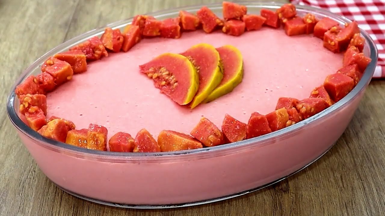 MOUSSE DE GOIABA DELICIOSO E MUITO FÁCIL 