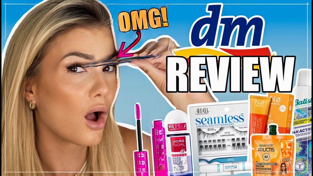 DM NEUHEITEN REVIEW & LIVE TEST - Lash Extensions, Haare, Pflege & Make Up I Cindy Jane