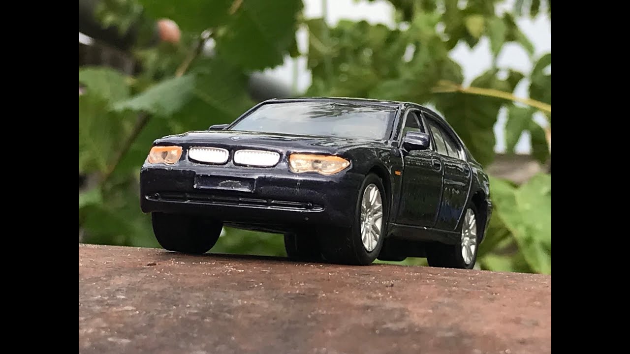 BMW 745i от Welly. Одна из редких моделей в моей коллекции!