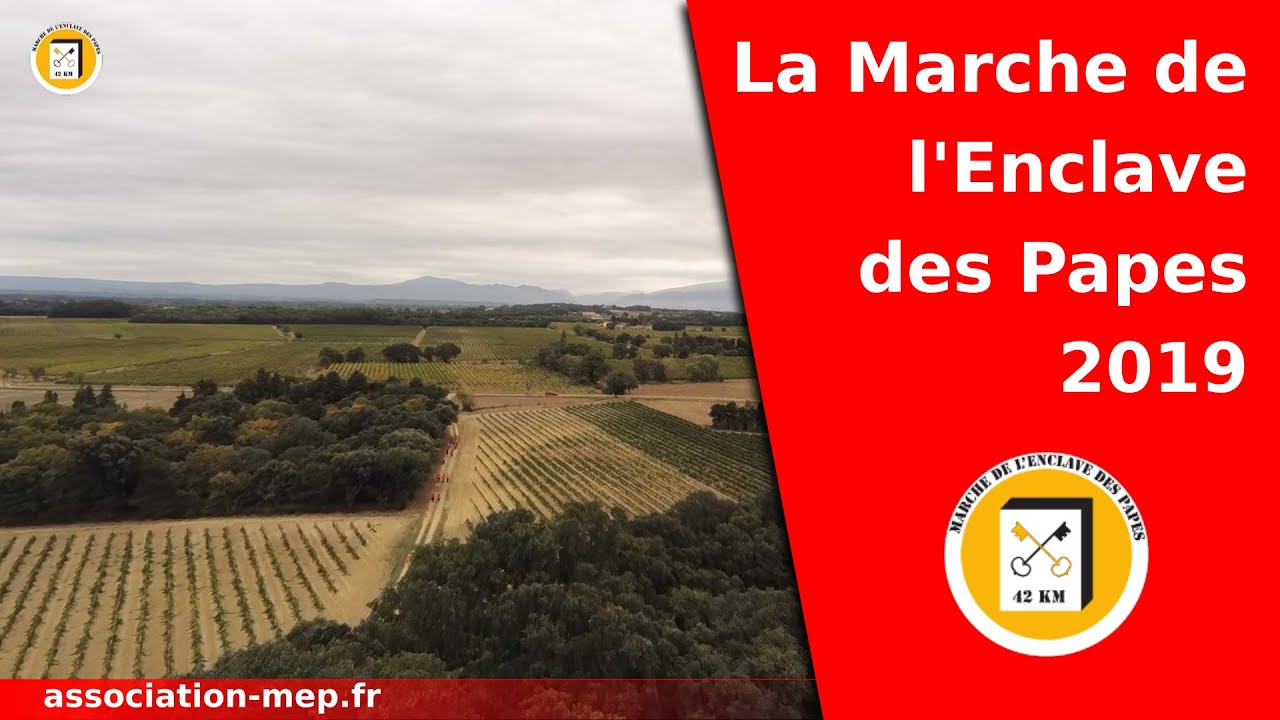 Marche de l'Enclave des Papes 2019
