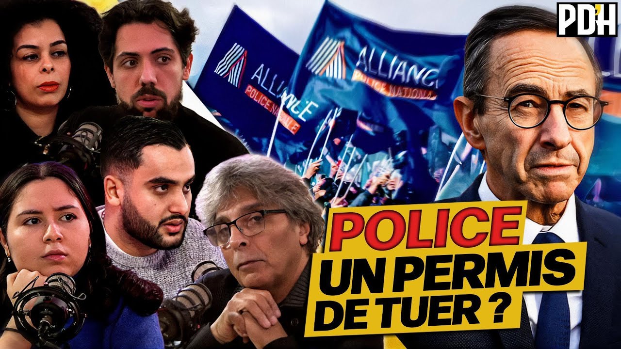 LA POLICE EXIGE LA PRÉSOMPTION D'INNONCENCE et MANIFESTE POUR !