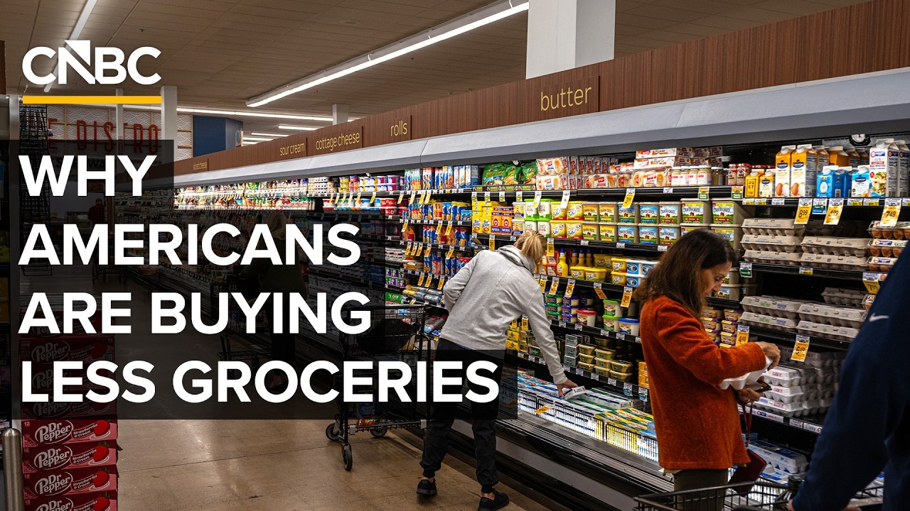 Почему американцы стали покупать меньше продуктов