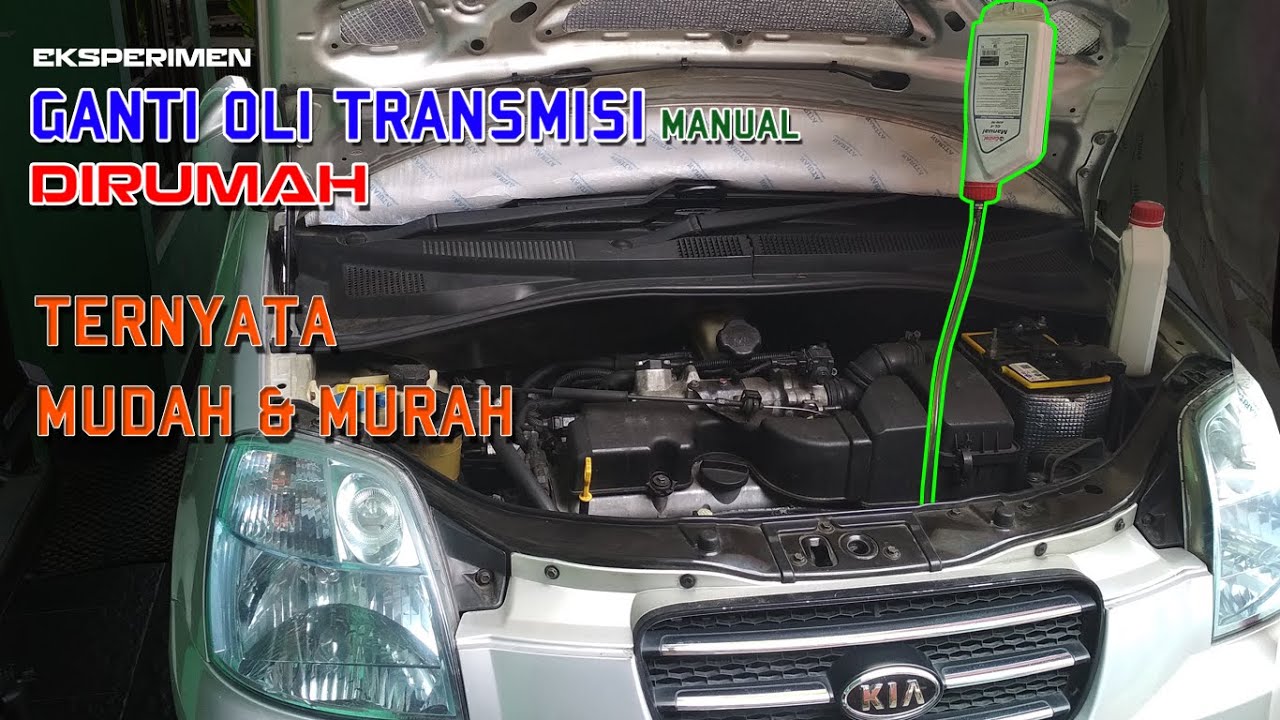 Mengganti Oli Transmisi | Pakai Alat Sederhana | Kia Picanto 2007