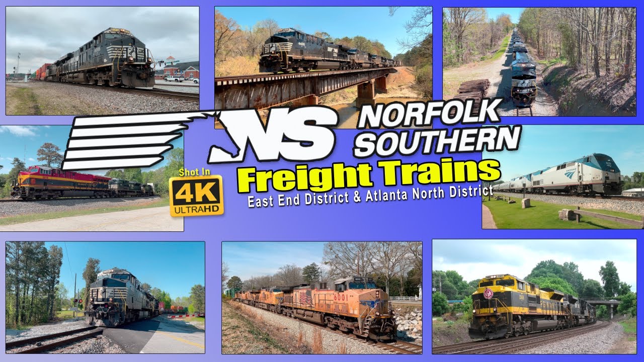 Norfolk Southern Freight Trains (E. End District & Atlanta N. District)