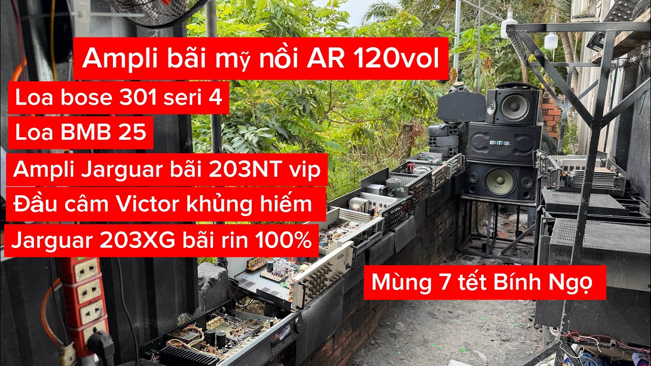 Loa ampli vang micro đẩy chuyên karaoke thanh lý mỗi ngày. Ampli bãi mỹ nồi AR X-04 cực hiếm 