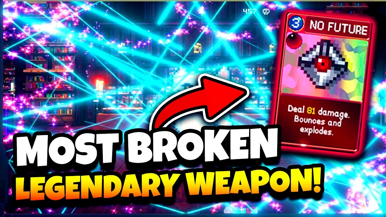 I Found THE MOST BROKEN WEAPON in the Vampire Survivors Card Game! | Vampire Crawlers