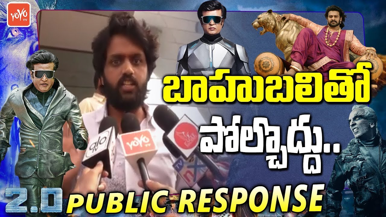 Robo 2.0 Public Talk | Robo 2.0 Review | Rajinikanth | Akshay Kumar | Amy Jackson | YOYO TV Channel