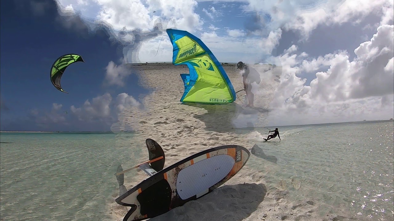 Aitutaki Kite School. Kite Boarding Cook Islands.