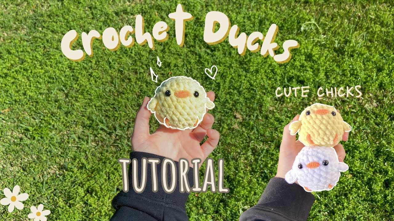 HOW to Crochet A Duck / CHICK