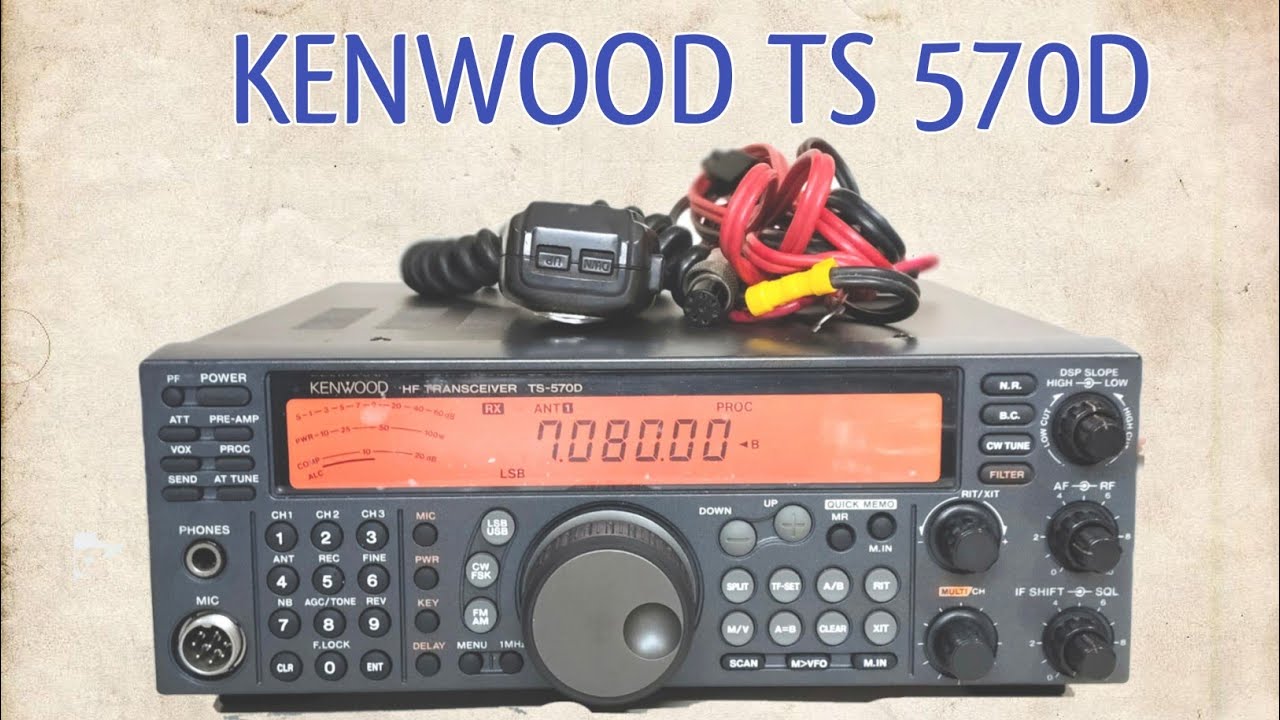RADIO KENWOOD TS 570D