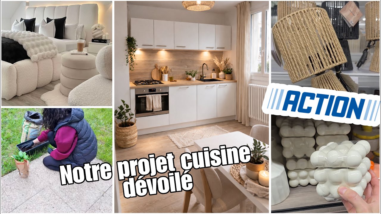 SUPERBE ARRIVAGE ACTION & JE VOUS MONTRE ENFIN NOTRE NOUVELLE CUISINE !!!!