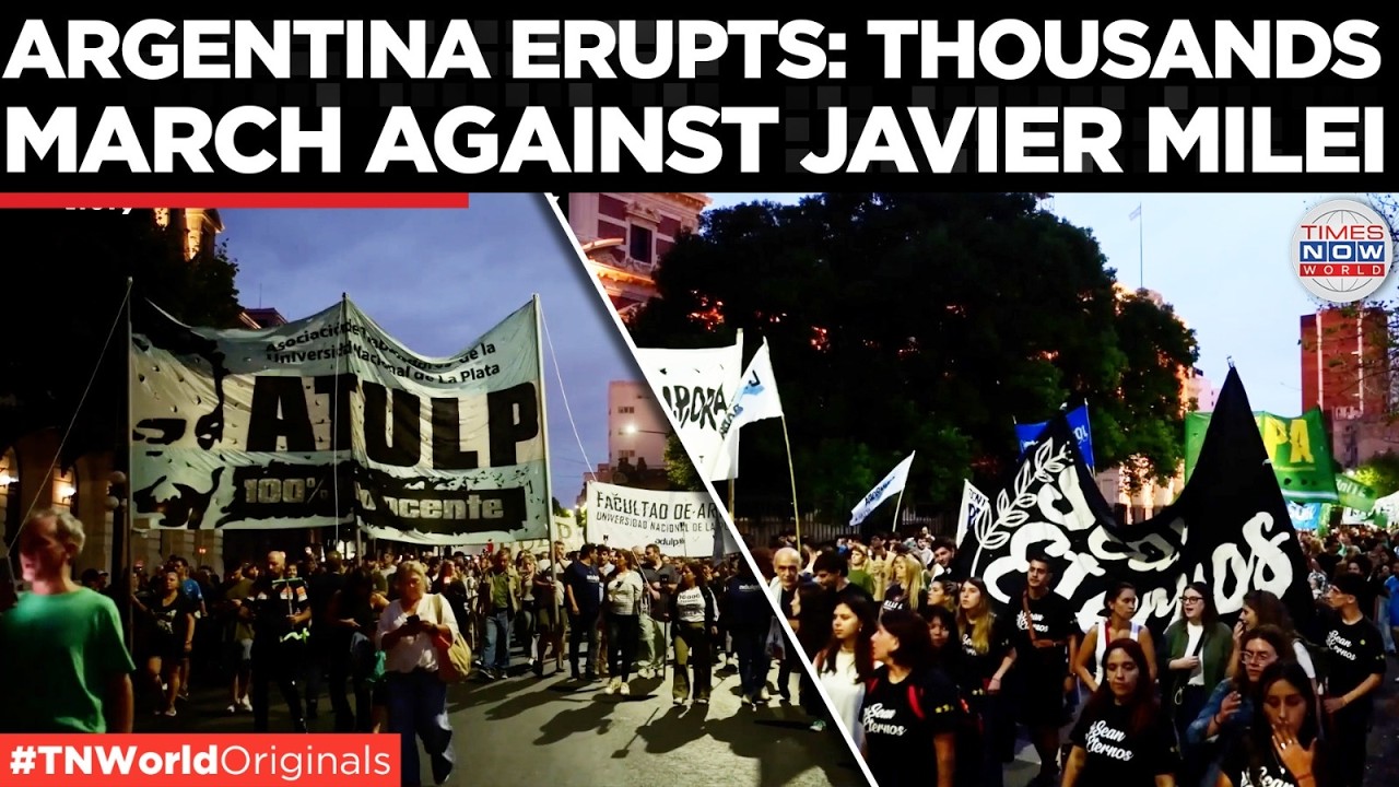 ARGENTINA STRIKE 2026: Thousands March in La Plata as University Salaries Hit Poverty Level