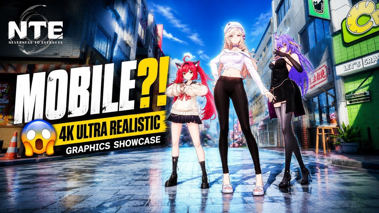 📱 NTE Mobile 4K Graphics Look INSANE! 🤯