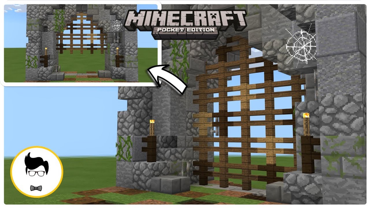 Minecraft PE TINY SAND-LESS REALISTIC PORTCULLIS (PE/Xbox/Windows10/Switch)