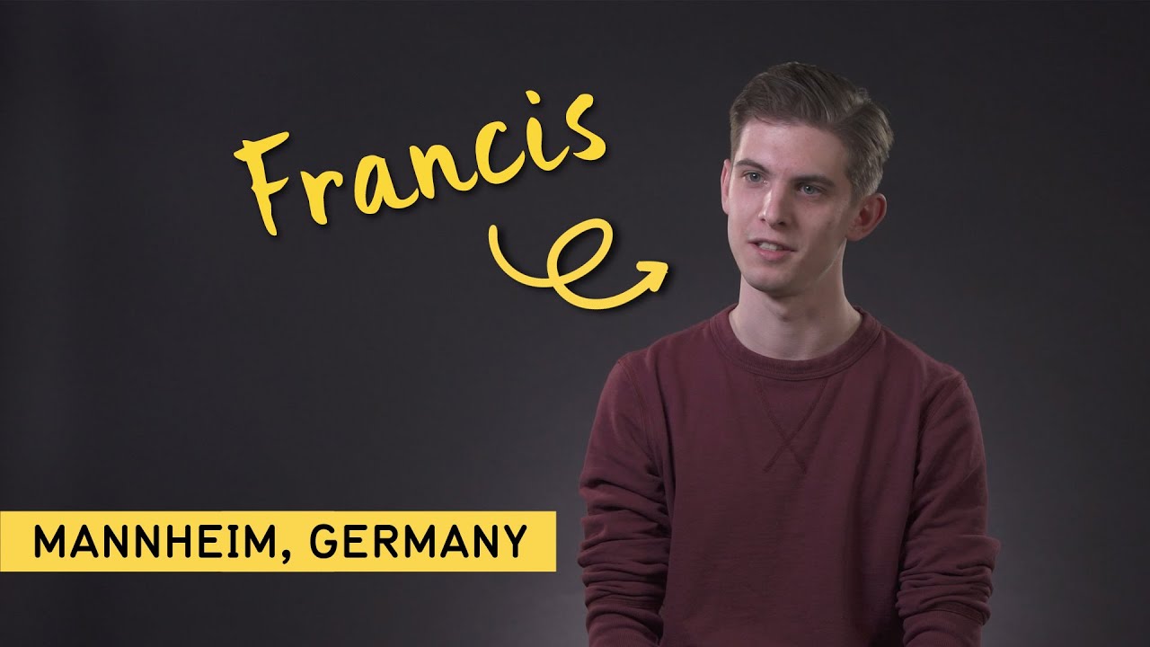 Francis's exchange in Mannheim, Germany