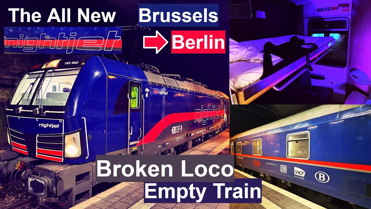 The All-New ÖBB Nightjet Train Brussels - Berlin in Sleeping Car