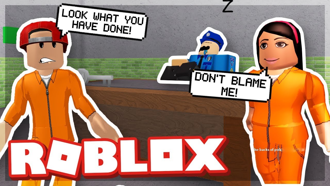 ПОБЕГ МОЕЙ ДЕВУШКИ ИЗ ТЮРЬМЫ - ROBLOX ESCAPE THE PRISON OBBY