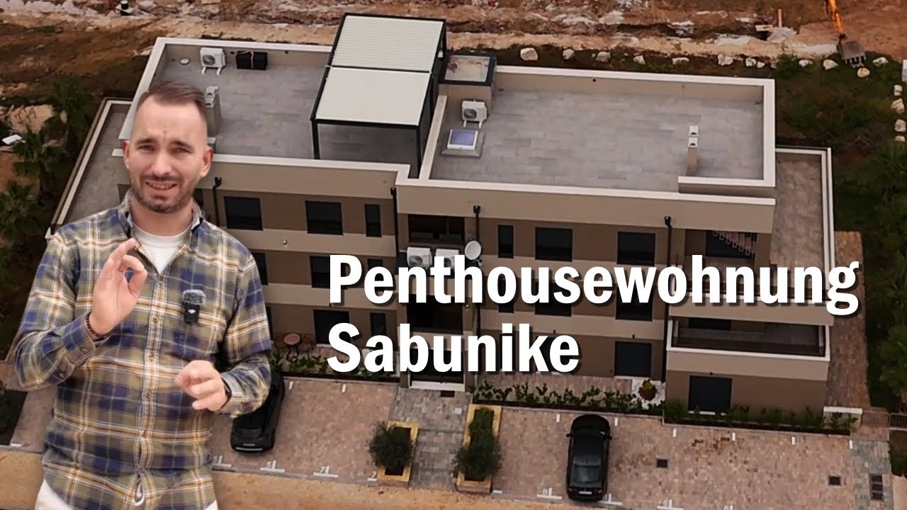 Penthouse Kroatien: 120 m&sup2;, Dachterrasse & Meerblick in Privlaka&ndash;Sabunike