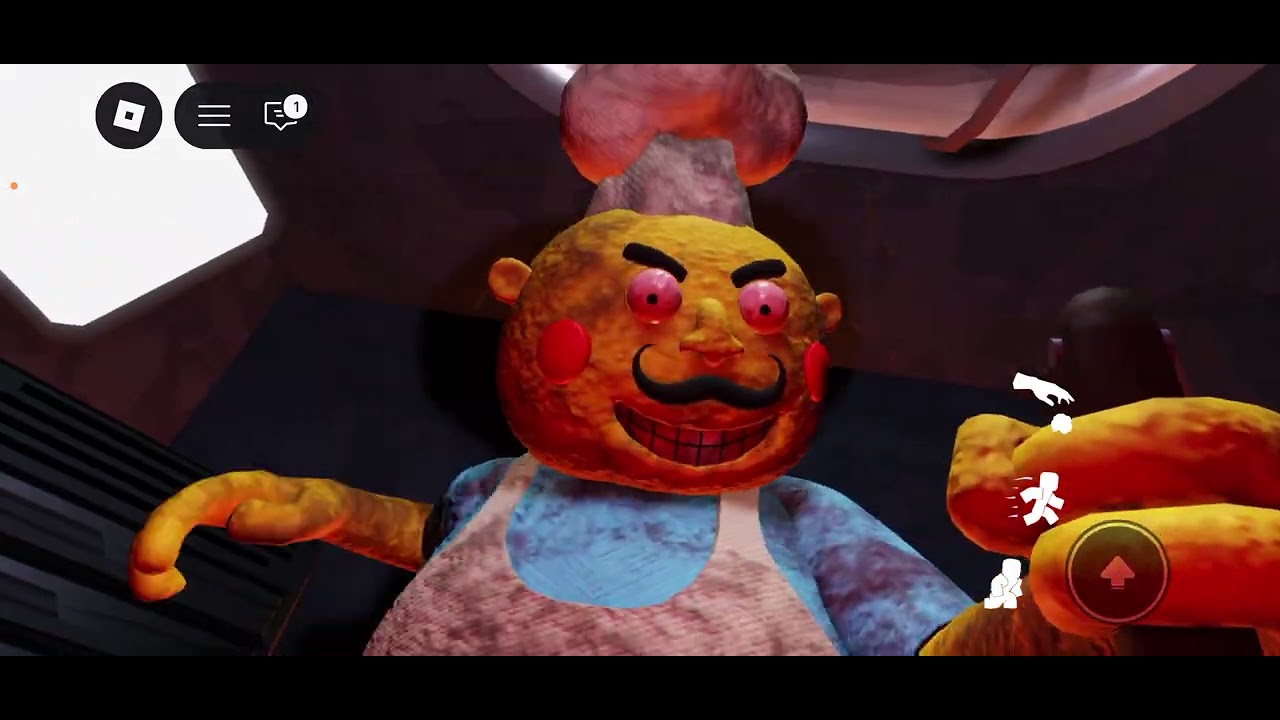Playing a horror game