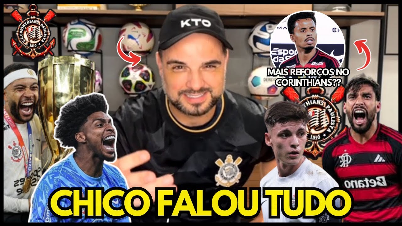 🚨 CHICO TROUXE A INFORMAÇÃO APÓS O TÍTULO DA SUPER COPA DO CORINTHIANS!!QUE BAITA VITÓRIA