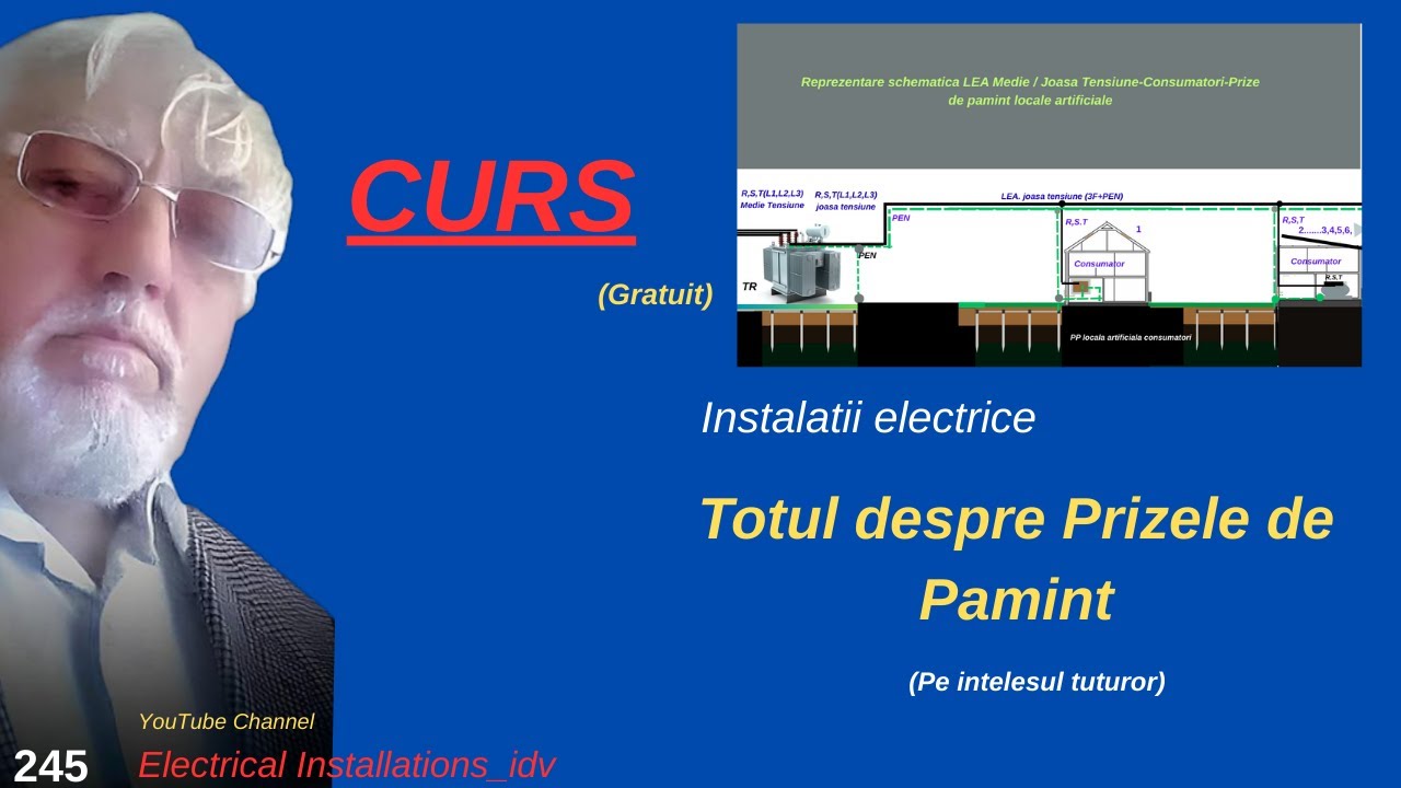 245. * Totul despre Prizele de Pamint *  Curs (gratuit) de Instalatii Electrice.