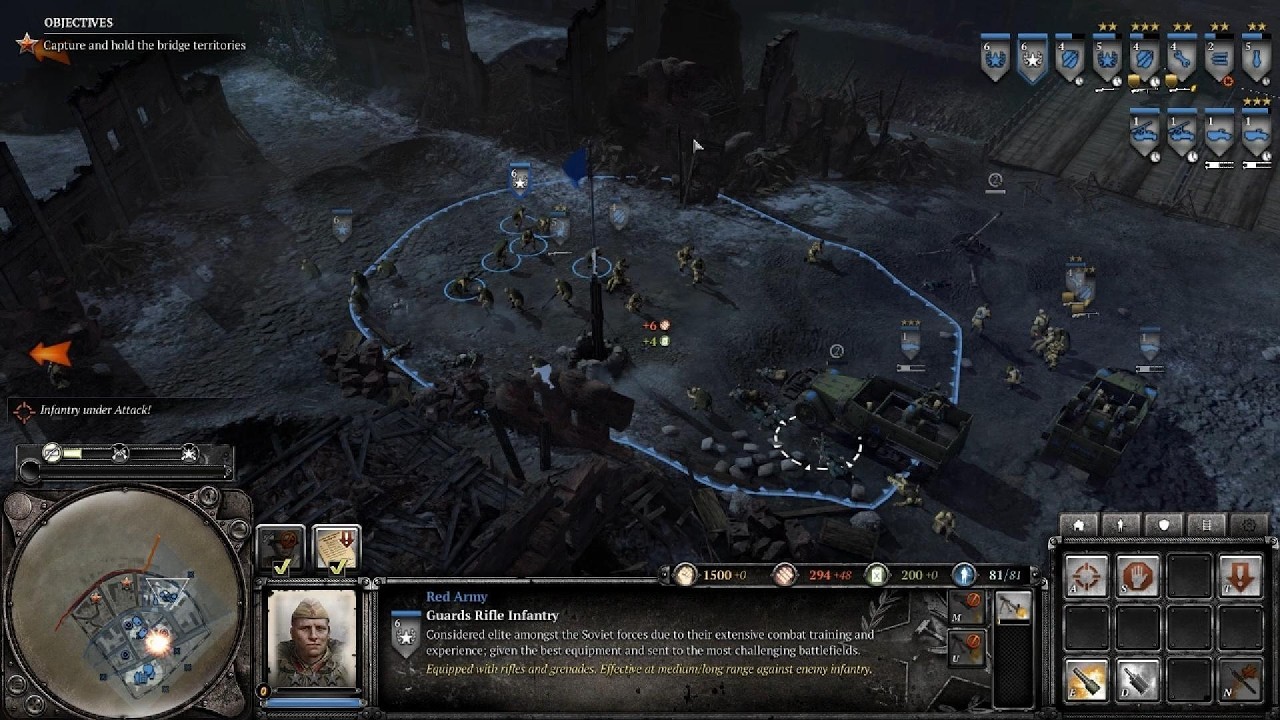 company of heroes 2 Gameplay   Part 5 Campaign Mission 5  -  Stalingrad