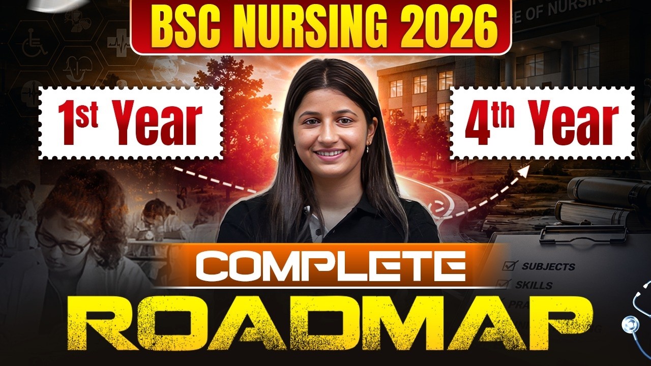 BSc Nursing 1st Year to 4th Year Complete Roadmap | B.Sc. Nursing Journey Explained Year-by-Year