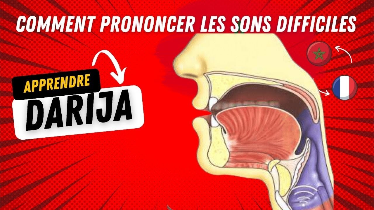 27 - LE DARIJA MAROCAIN : COMMENT PRONONCER LES SONS DIFFICILES?