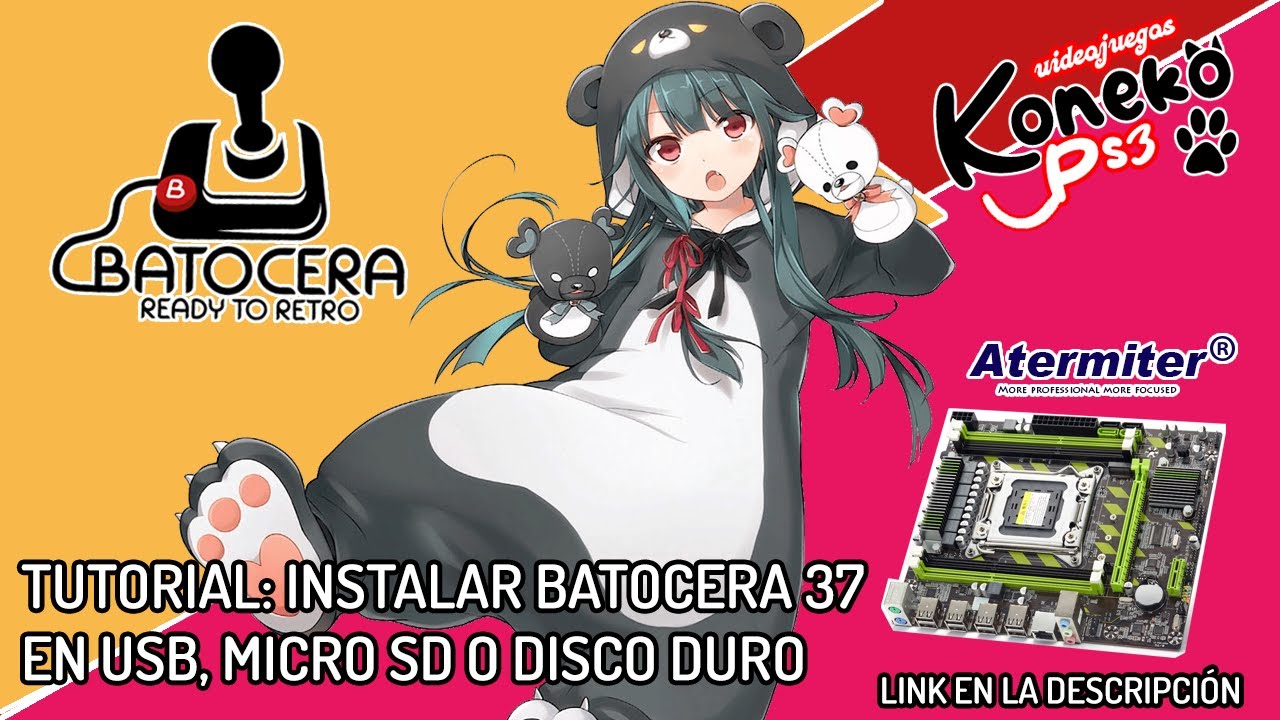 Tutorial: Instalar Batocera.Linux 37 + BIOS