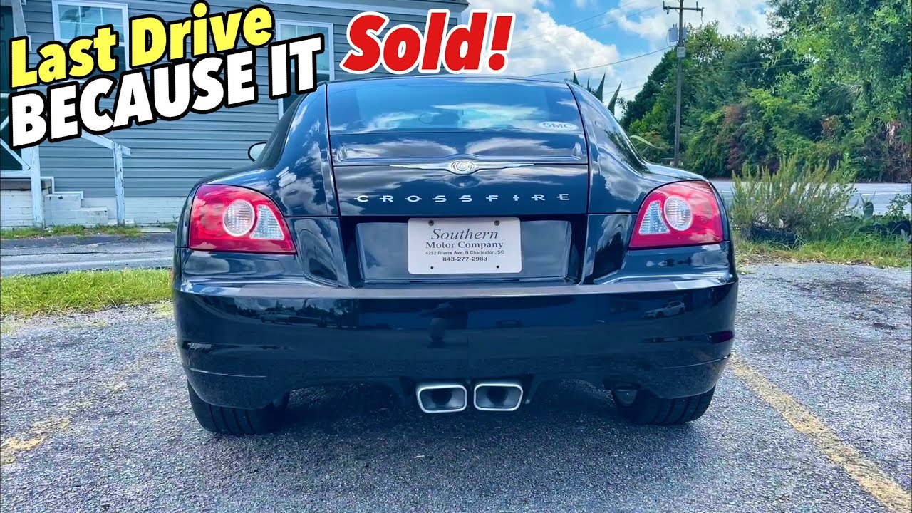 Last Drive 2005 Chrysler Crossfire V6!!!16 Year Old 330HP American Sports Coupe!!!