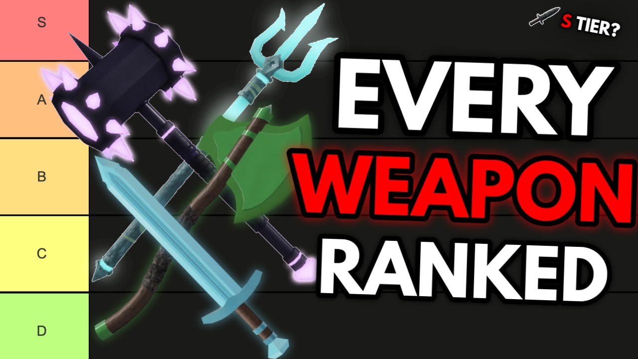 Every Melee in Zombies vs Humans Tier List! | ROBLOX