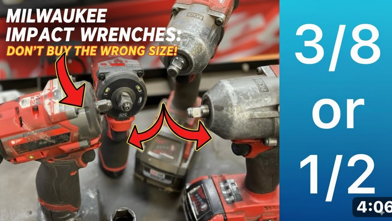 Which Milwaukee Impact Should You Buy? Stubby 3/8, 1/2, or Mid Torque?