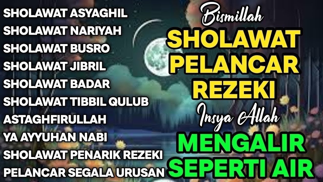 SHOLAWAT NABI PENARIK REZEKI PALING MUSTAJAB | Sholawat Jibril, Nariyah | SHOLAWAT TERBARU 2026