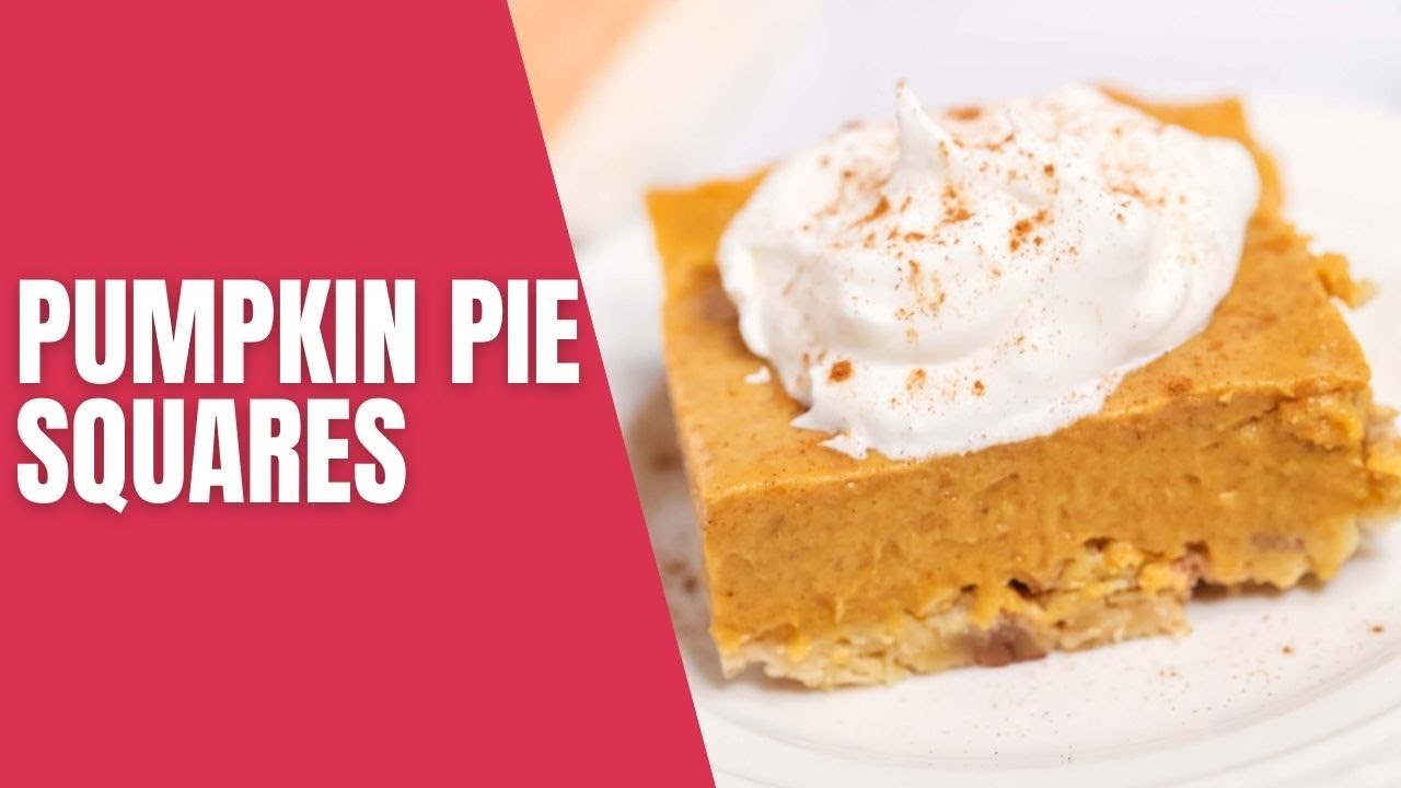 Pumpkin Pie Bars