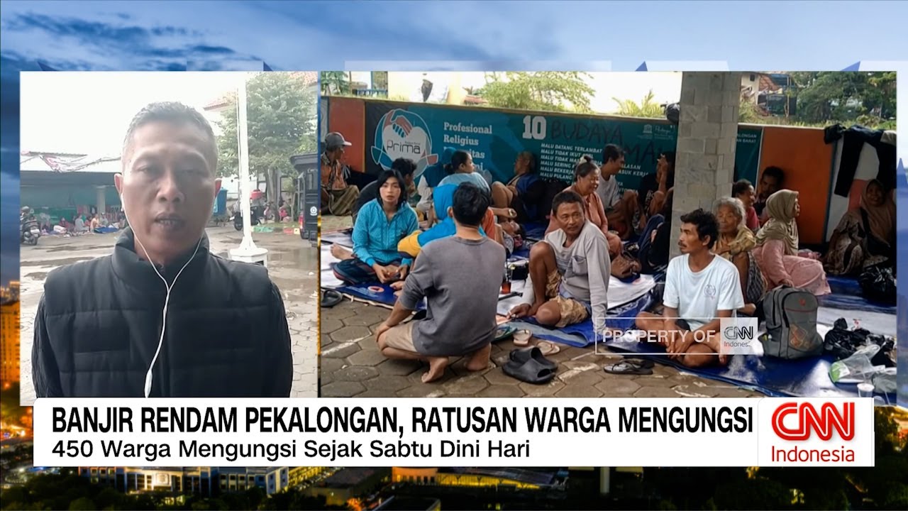 Banjir Rendam Pekalongan, Ratusan Warga Mengungsi