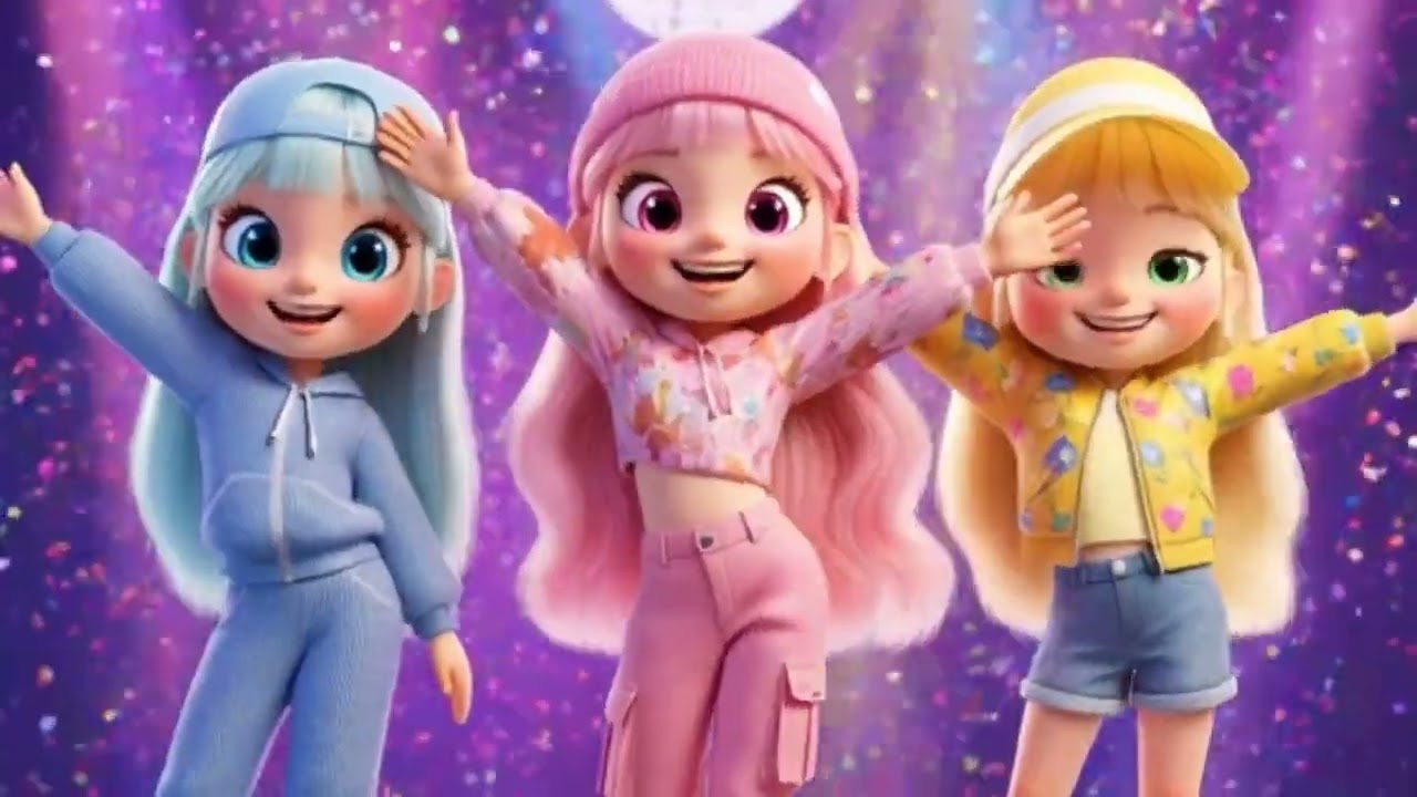  Балаларға арналған әндер.Қазақша К поп.K-Pop kids 3D Animation. Детский K-Pop 3D мультик