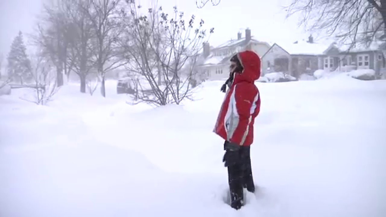 Blizzard 2011, Hammond, Indiana