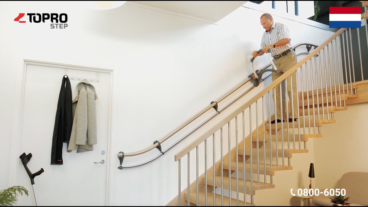 TOPRO Step Nederlandse productvideo | De Unieke Traploophulp | Traplift Alternatief