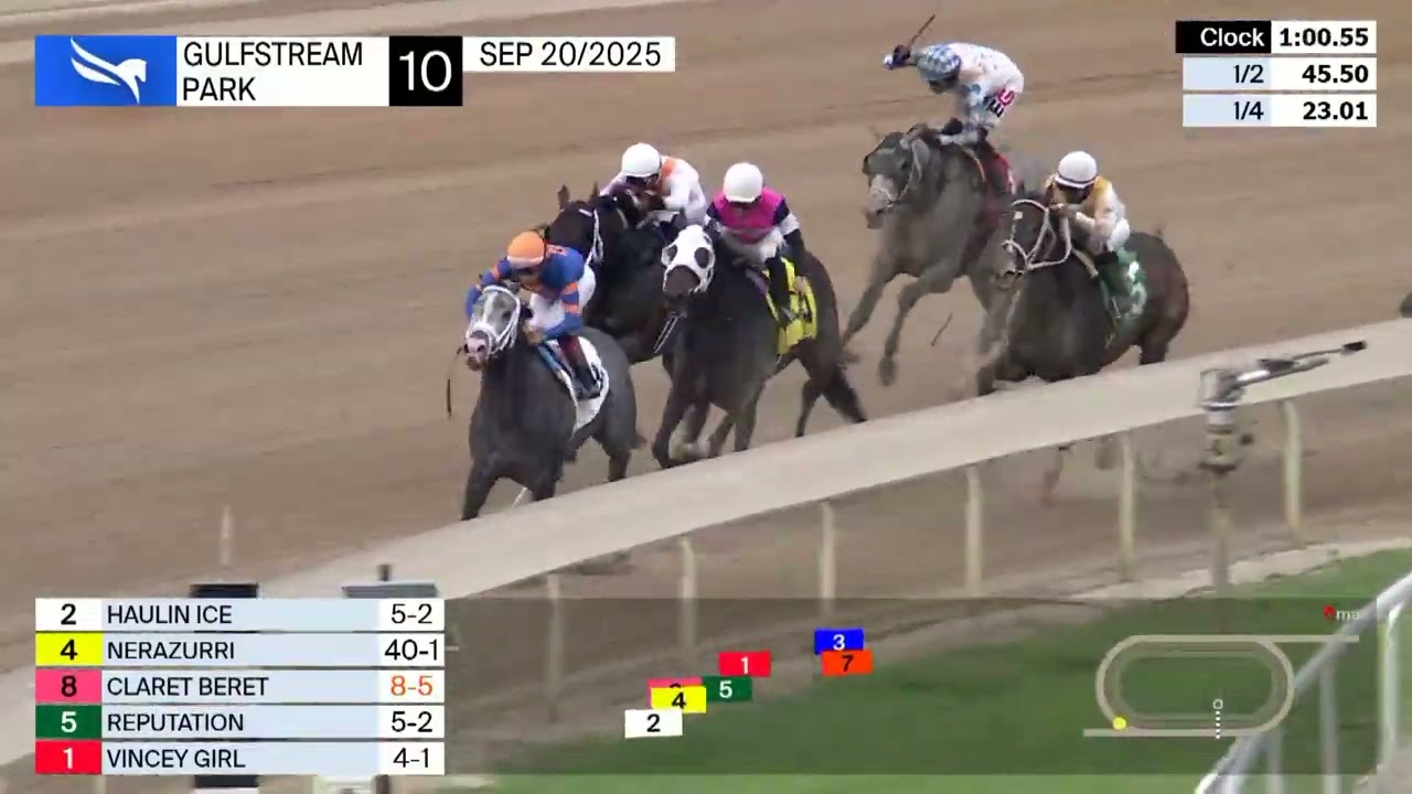 Gulfstream Park Carrera 10 - 20 de Septiembre 2025
