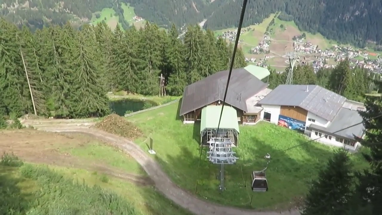 Silvretta Montafon Gaschurn 6-MGD Versettla Bahn II Talfahrt Sommerbetrieb