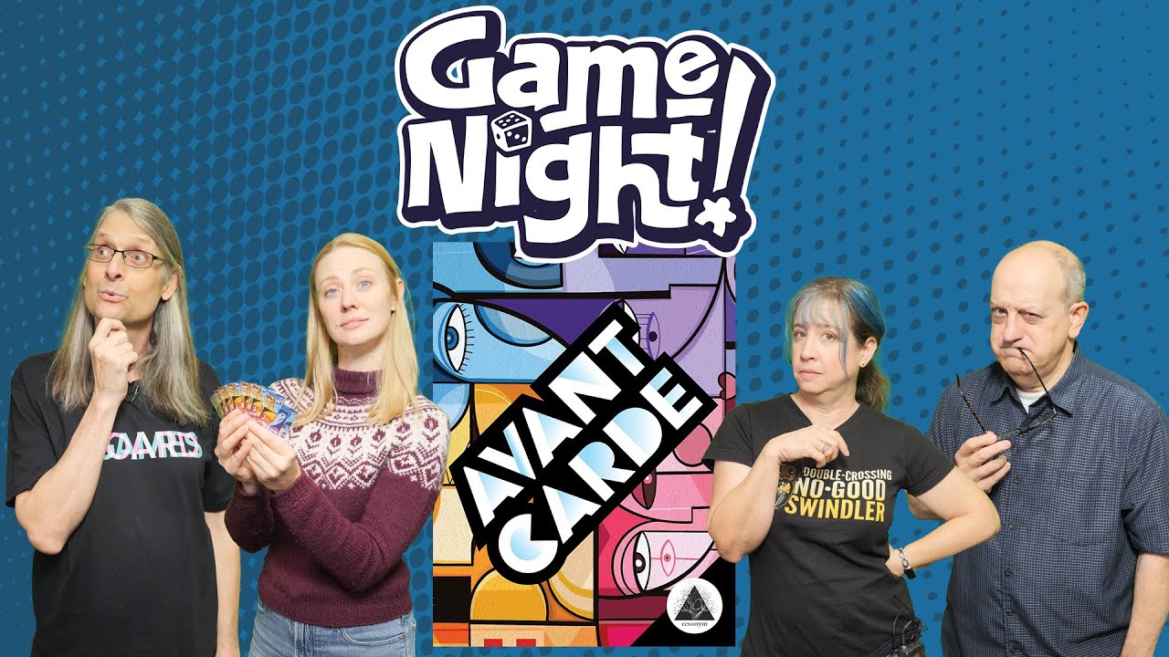Avant Carde - GameNight! Se12 Ep37  - How to Play & Playthrough OLD