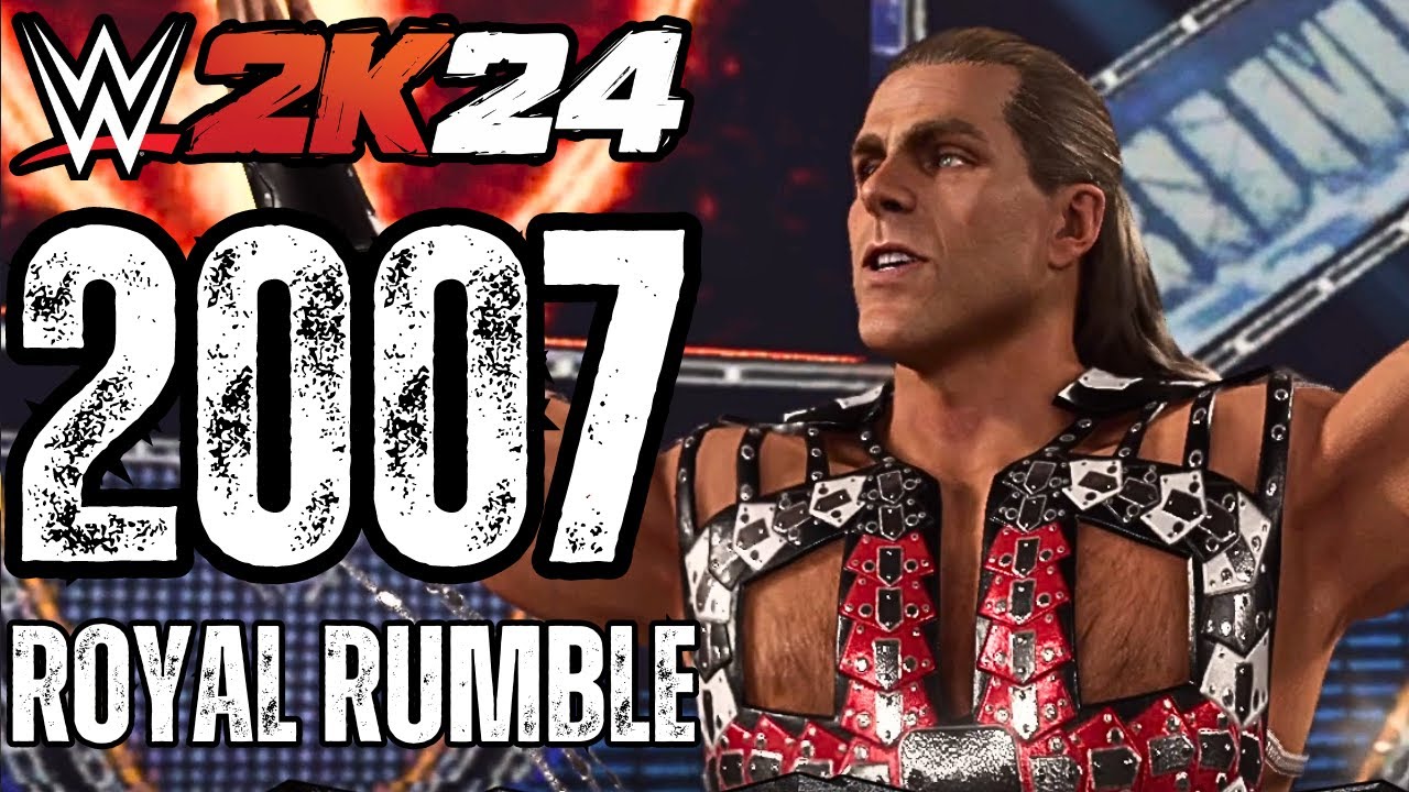 ROYAL RUMBLE! Universe but it's 2007 WWE