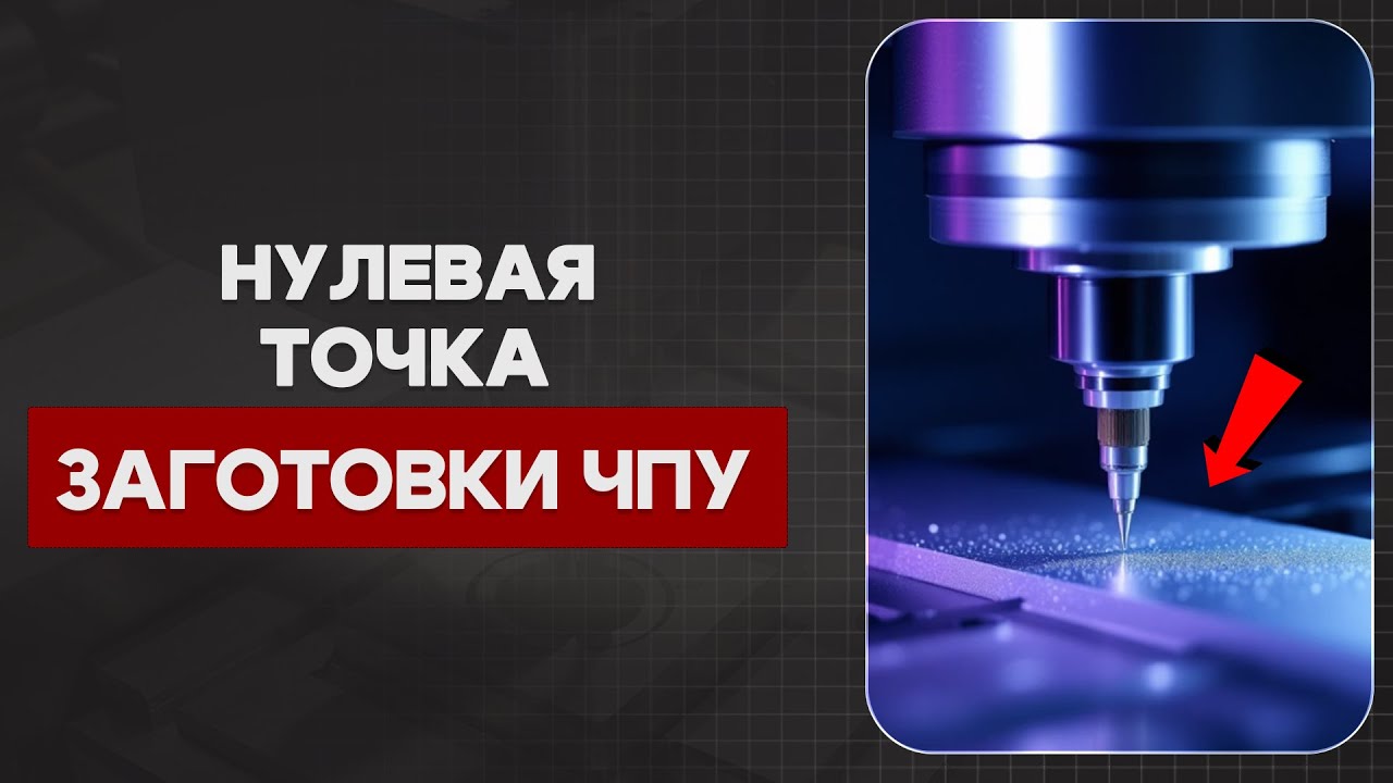 Как выставить ноль заготовки на ЧПУ без ошибок за 5 минут