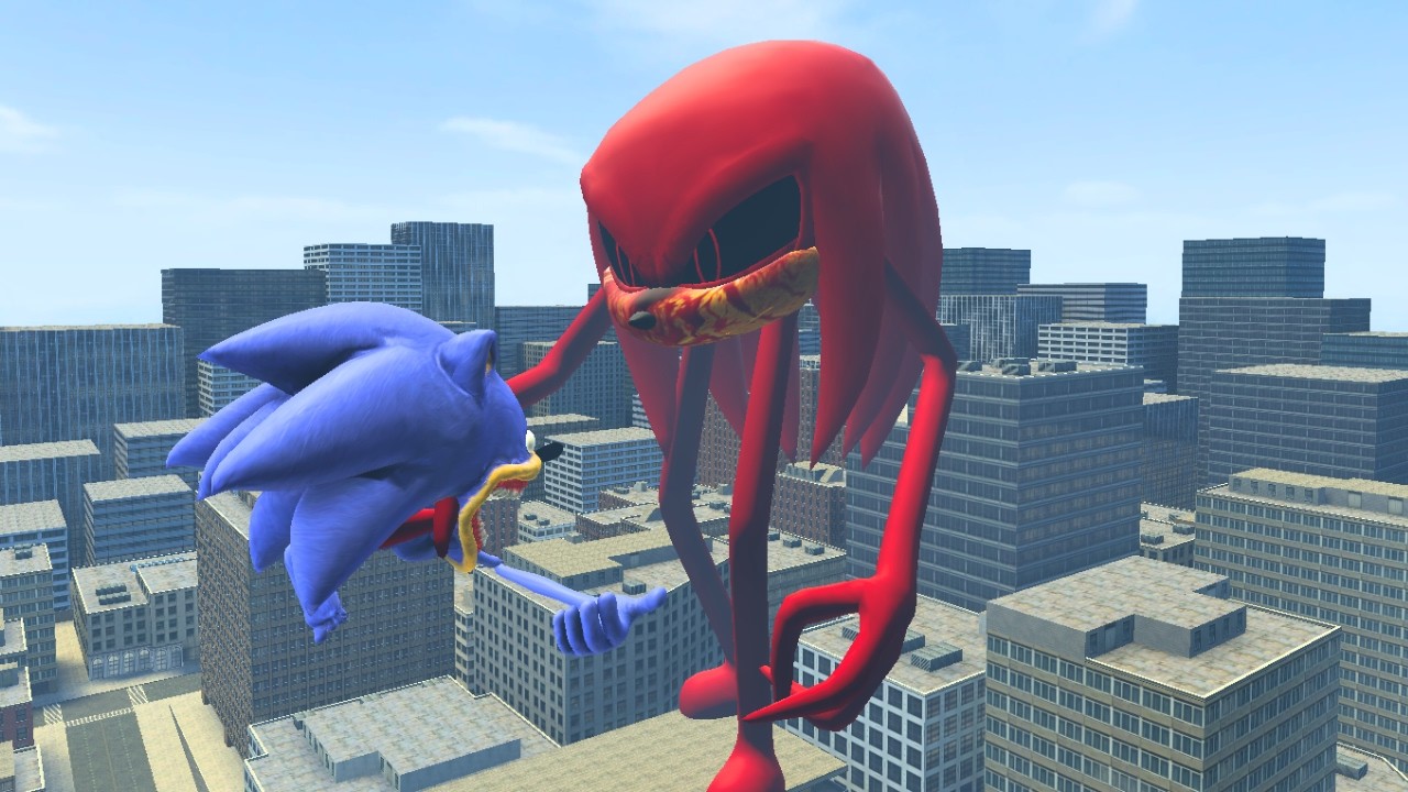 KNUCKLES SMILEY'S VS ALL SHIN SONIC TAPES FAMILY In Garry's Mod