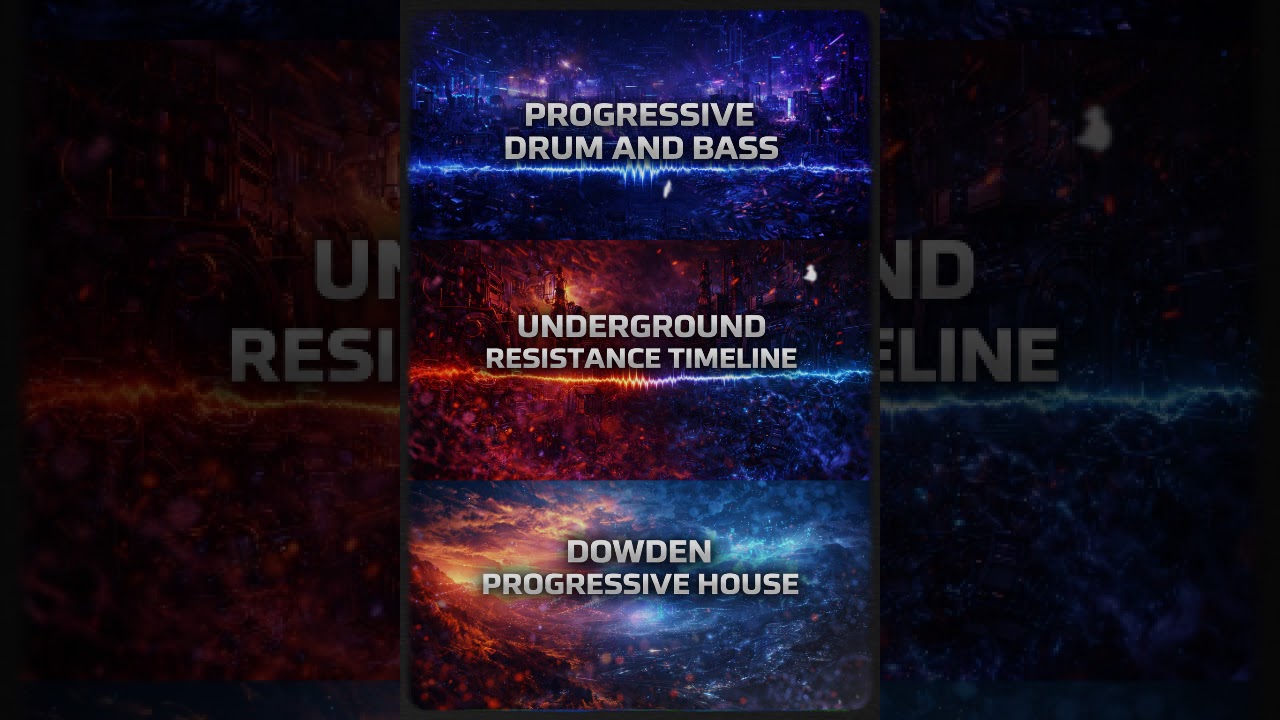 v.2 Melodic Progressive DnB (Atmospheric & Emotional) | Dark Progressive DnB (Deep & Hypnotic)
