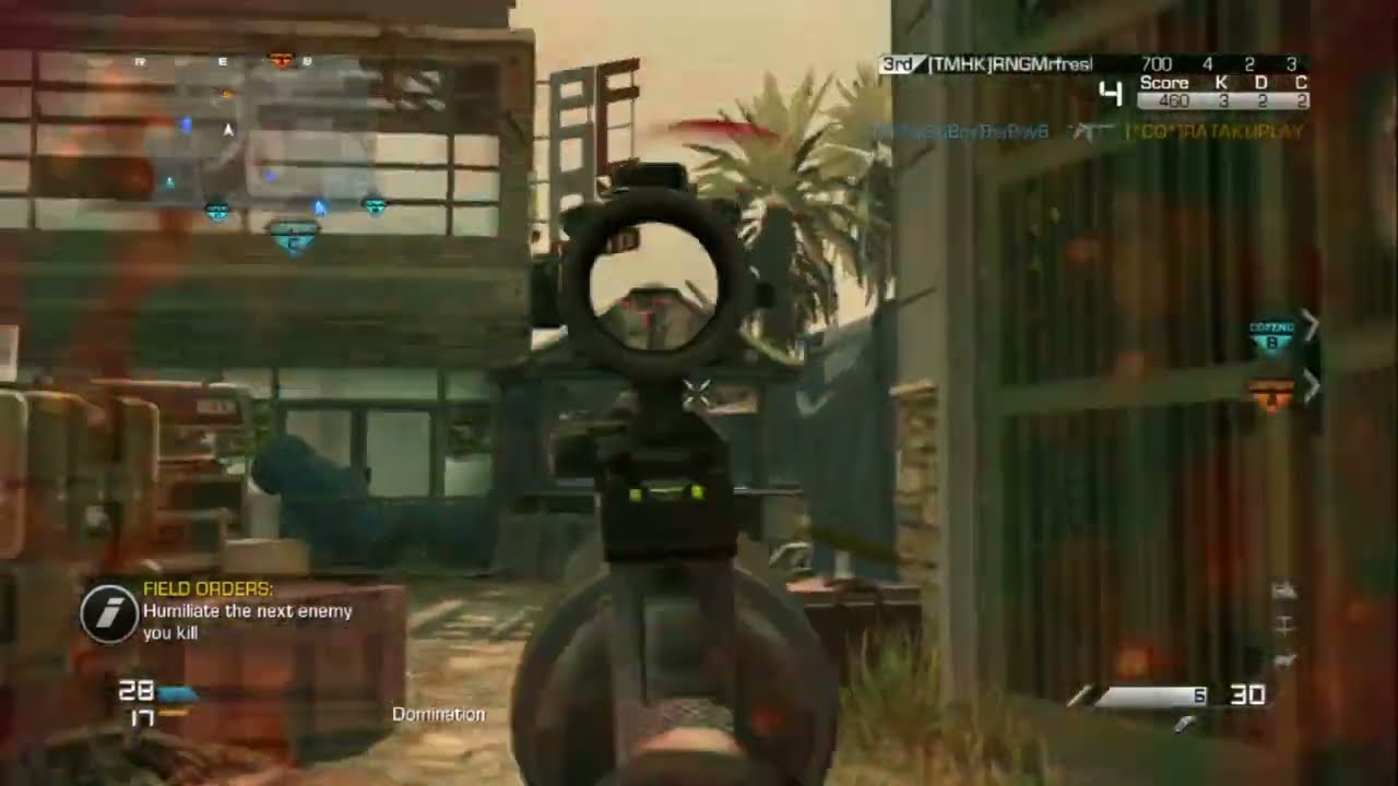 44 Magnum Only Domination Win (COD Ghosts PS3 Archive)