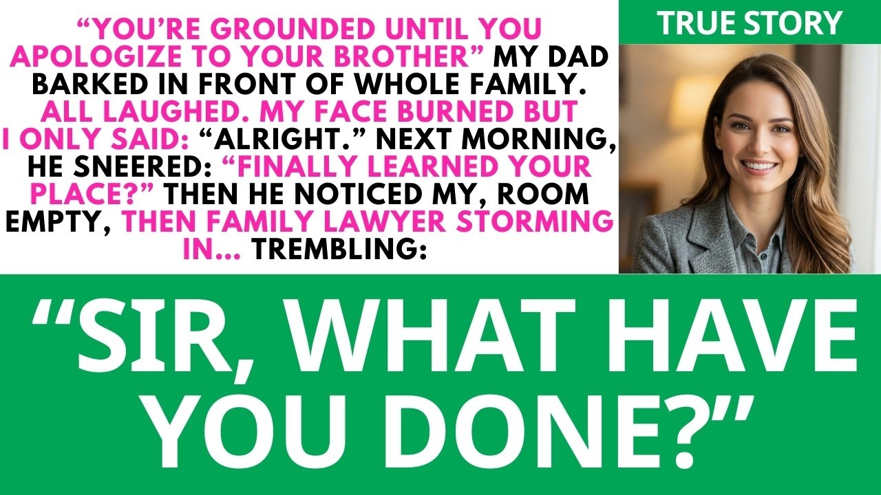 42. My Dad Grounded Me In Front Of 50 Relatives—Then His Lawyer Walked In With The Truth | Sugar R